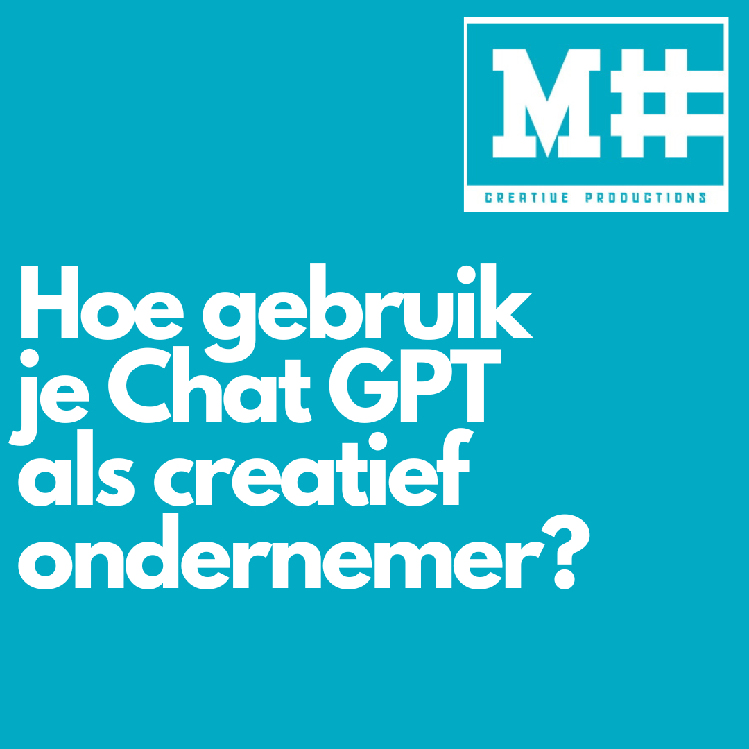 chat GPT creatief ondernemen